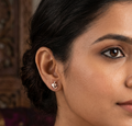 Apple Rosegold Earring