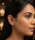 Heart Rosegold Earring