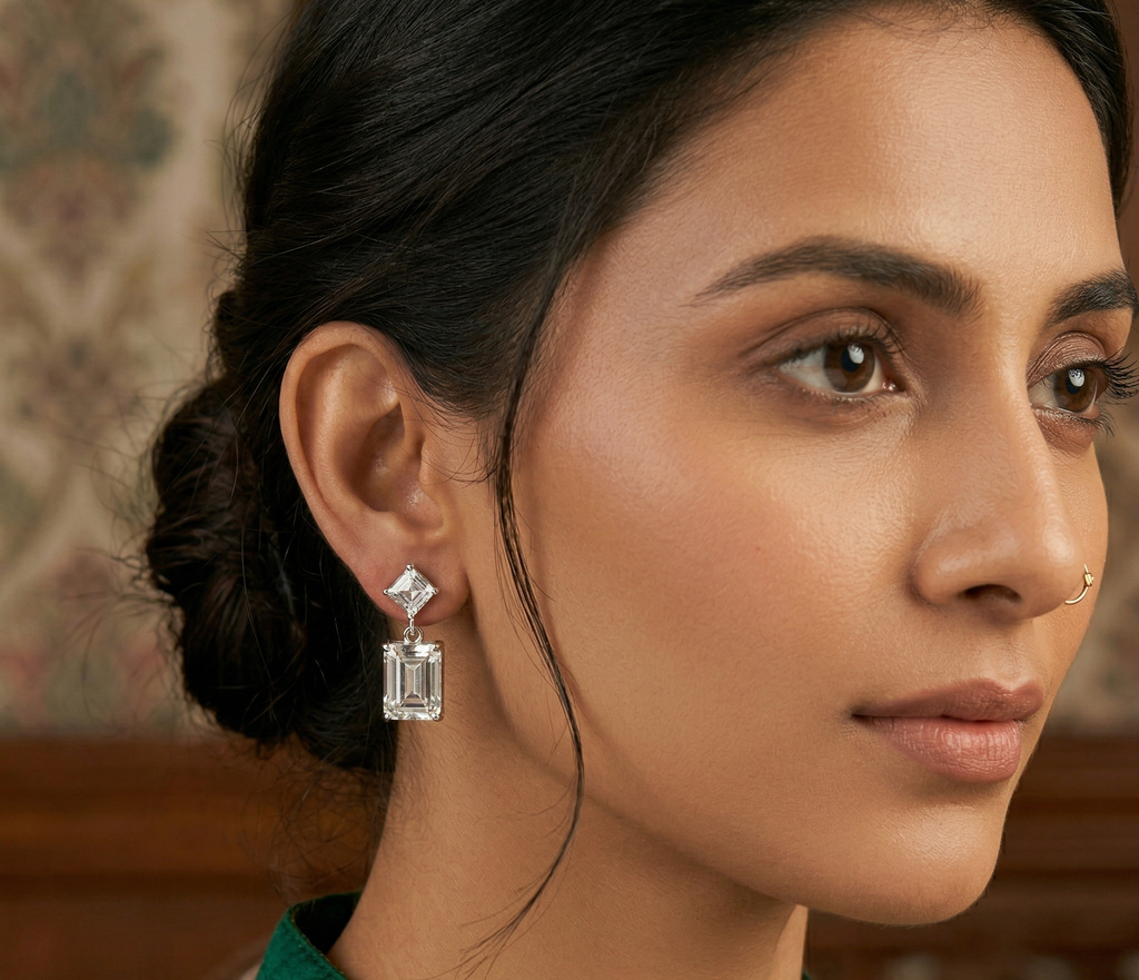 Rectangle Earrings