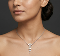 Flower drop pendant