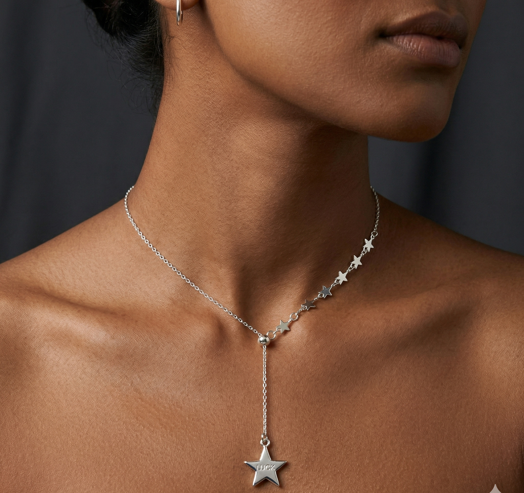 Star shaped chain pendant