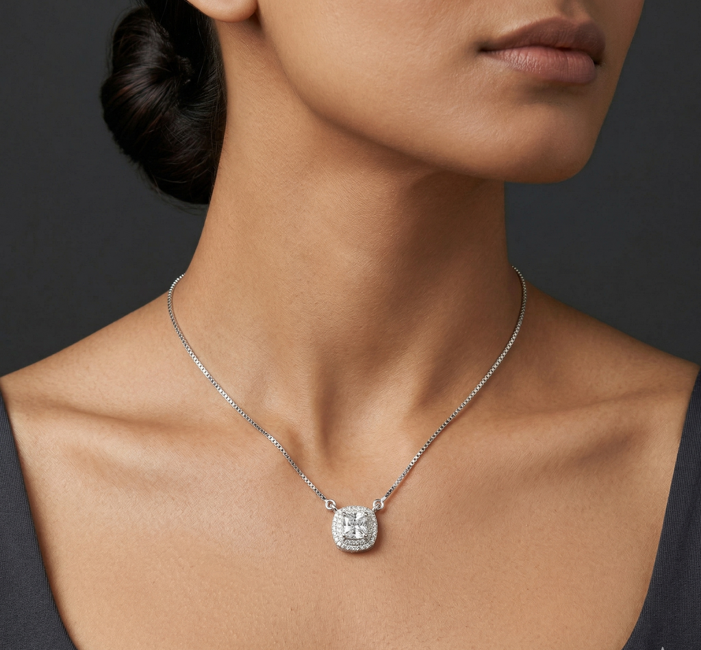 Square Chain Pendant