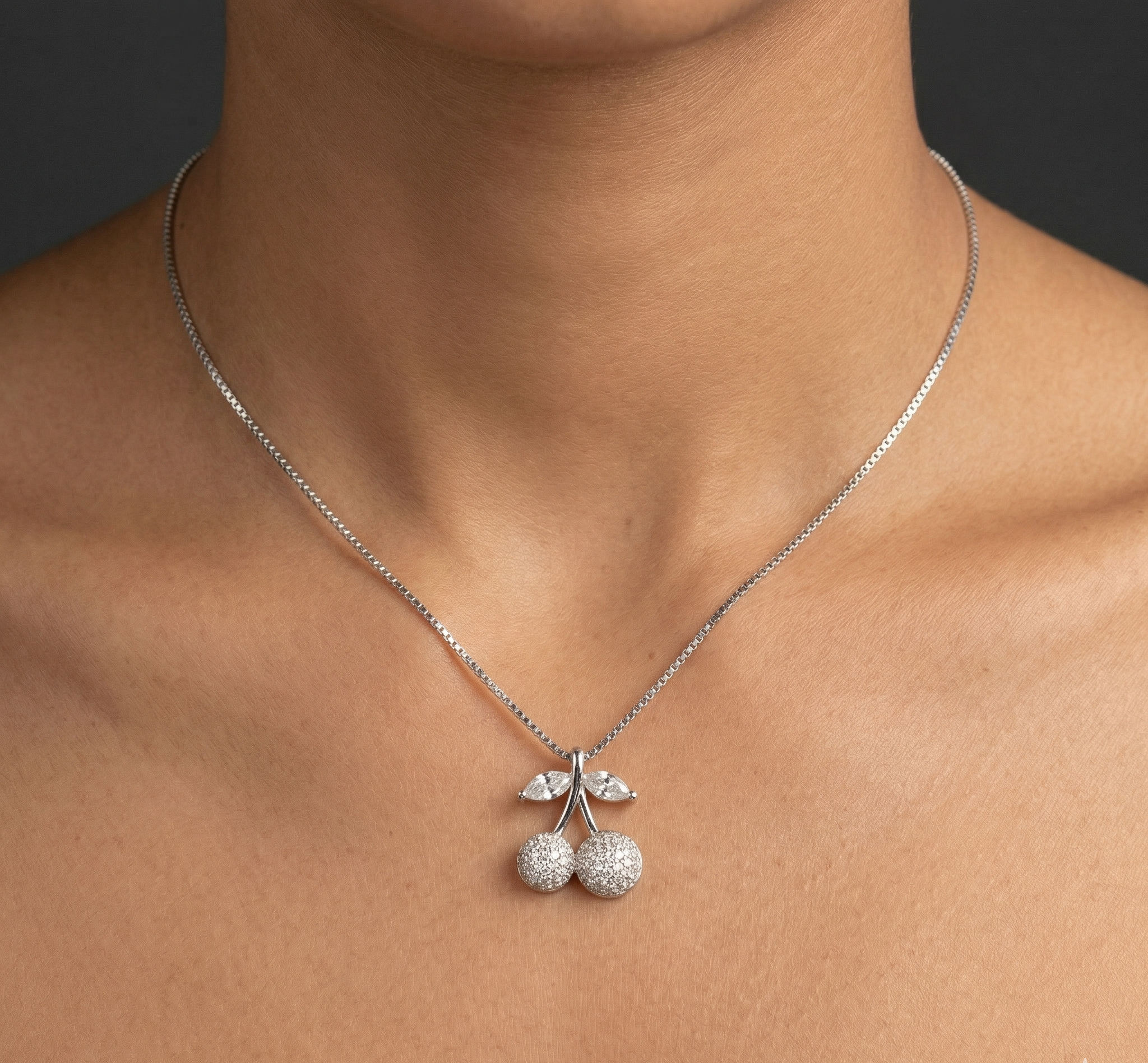 Cherry Chain Pendant