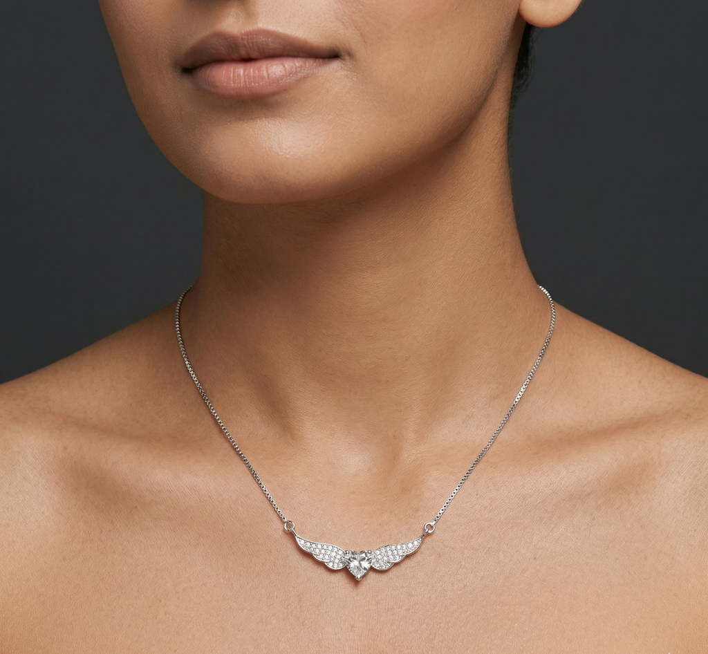 Heart Flying Chain Pendant