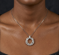 Eternal Sparkle Circle Pendant Chain