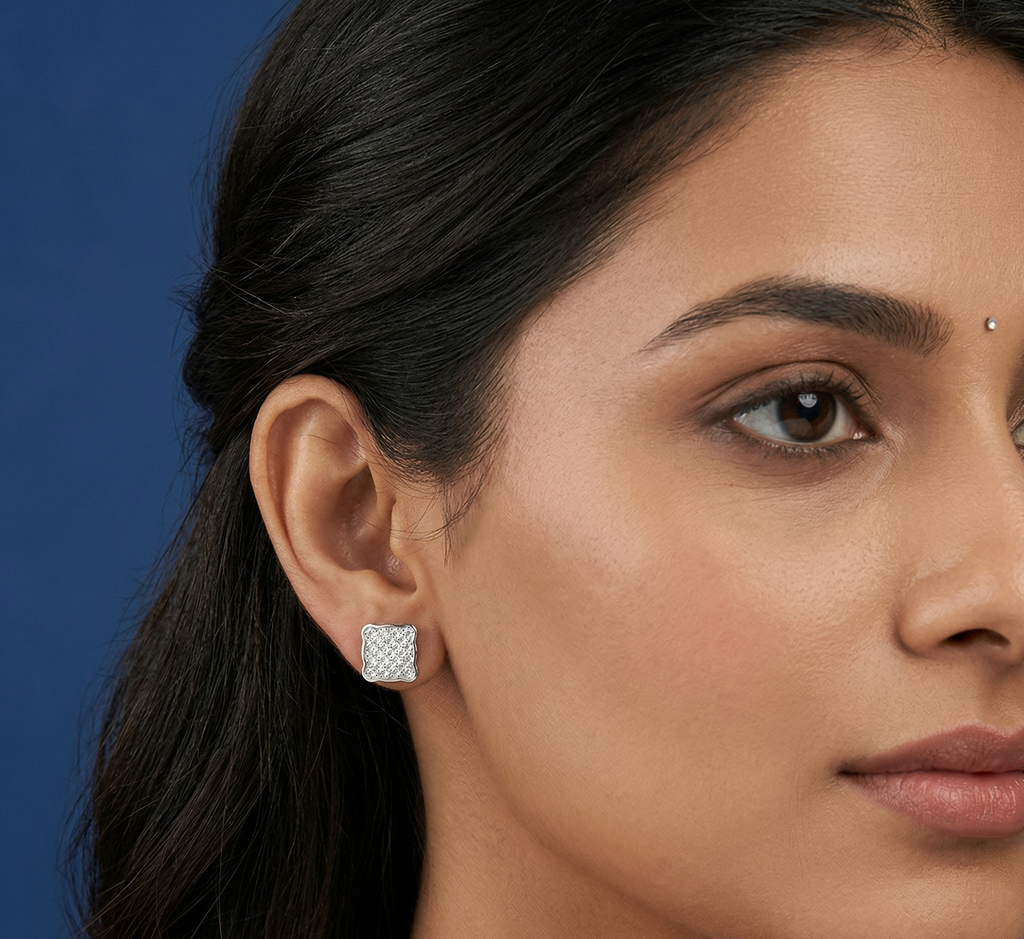 Rectangular Earring