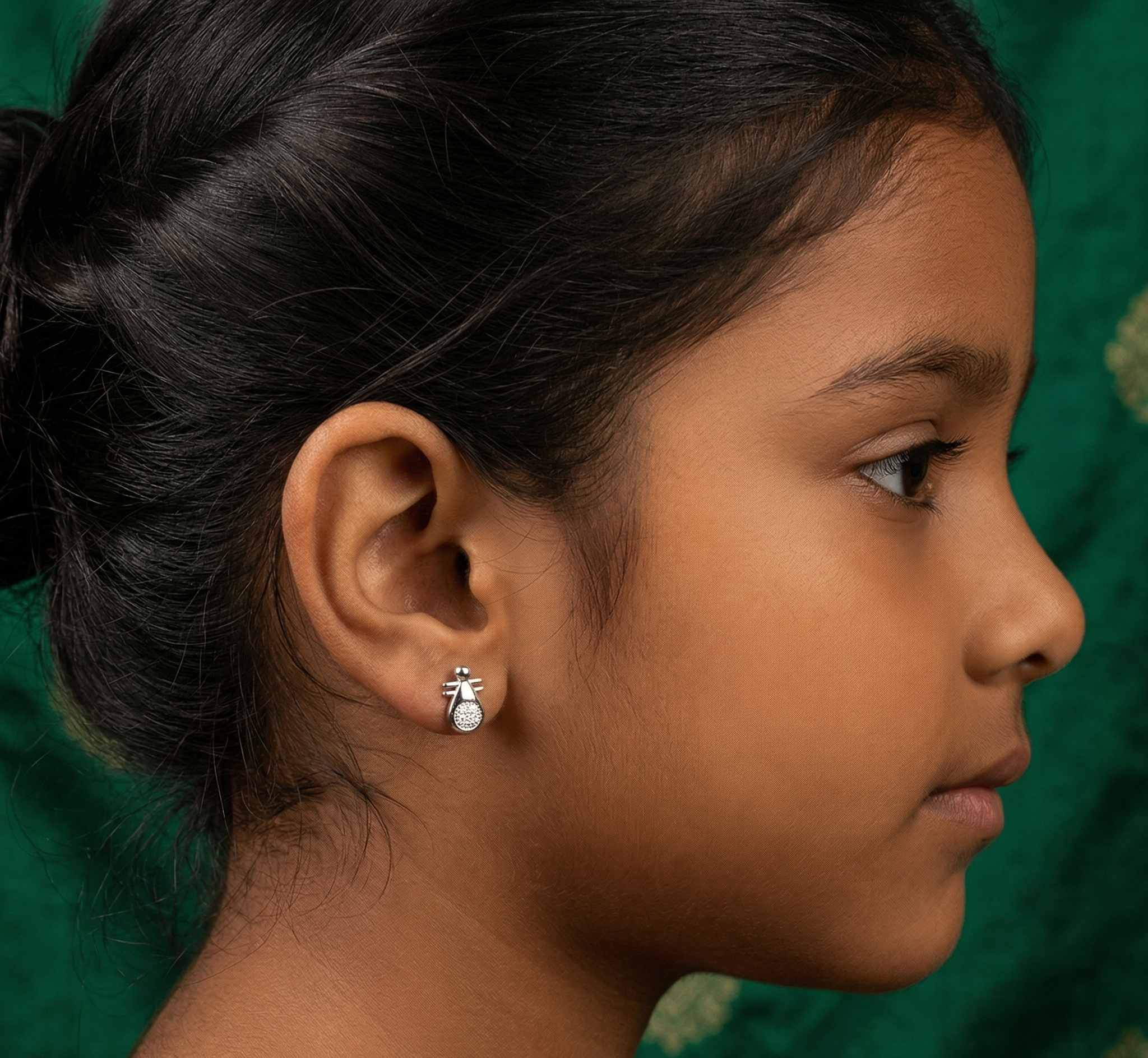 Badge Earring