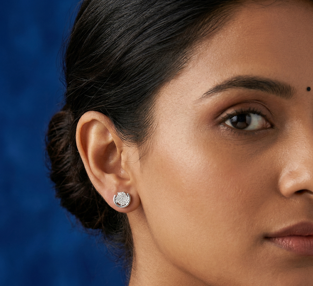 Multi stone Earring