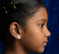 Button Earring