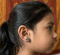 Blue Butterfly Earrings