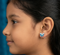 Blue Butterfly Earrings