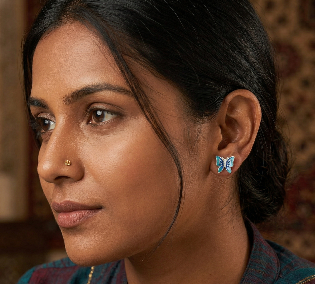 Full Butterfly Earrings