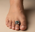 Antique Stone ToeRings