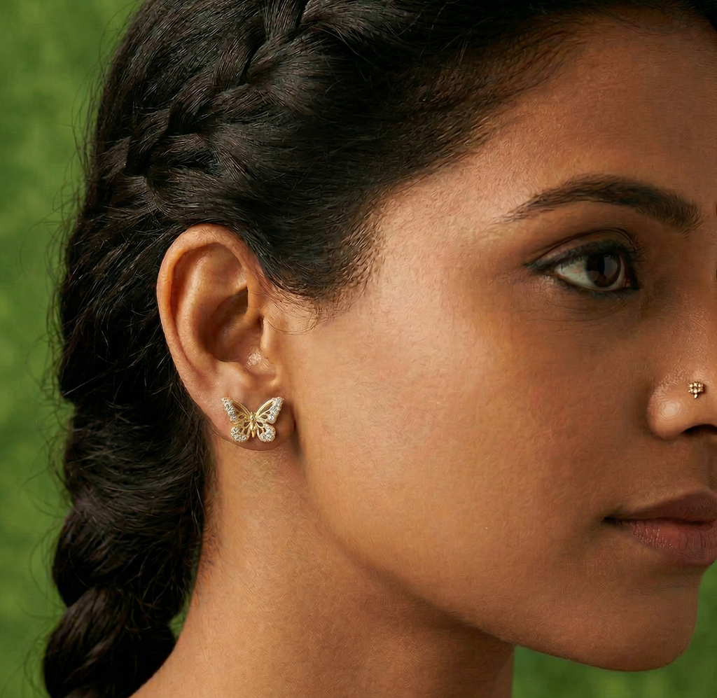 Butterfly Earring