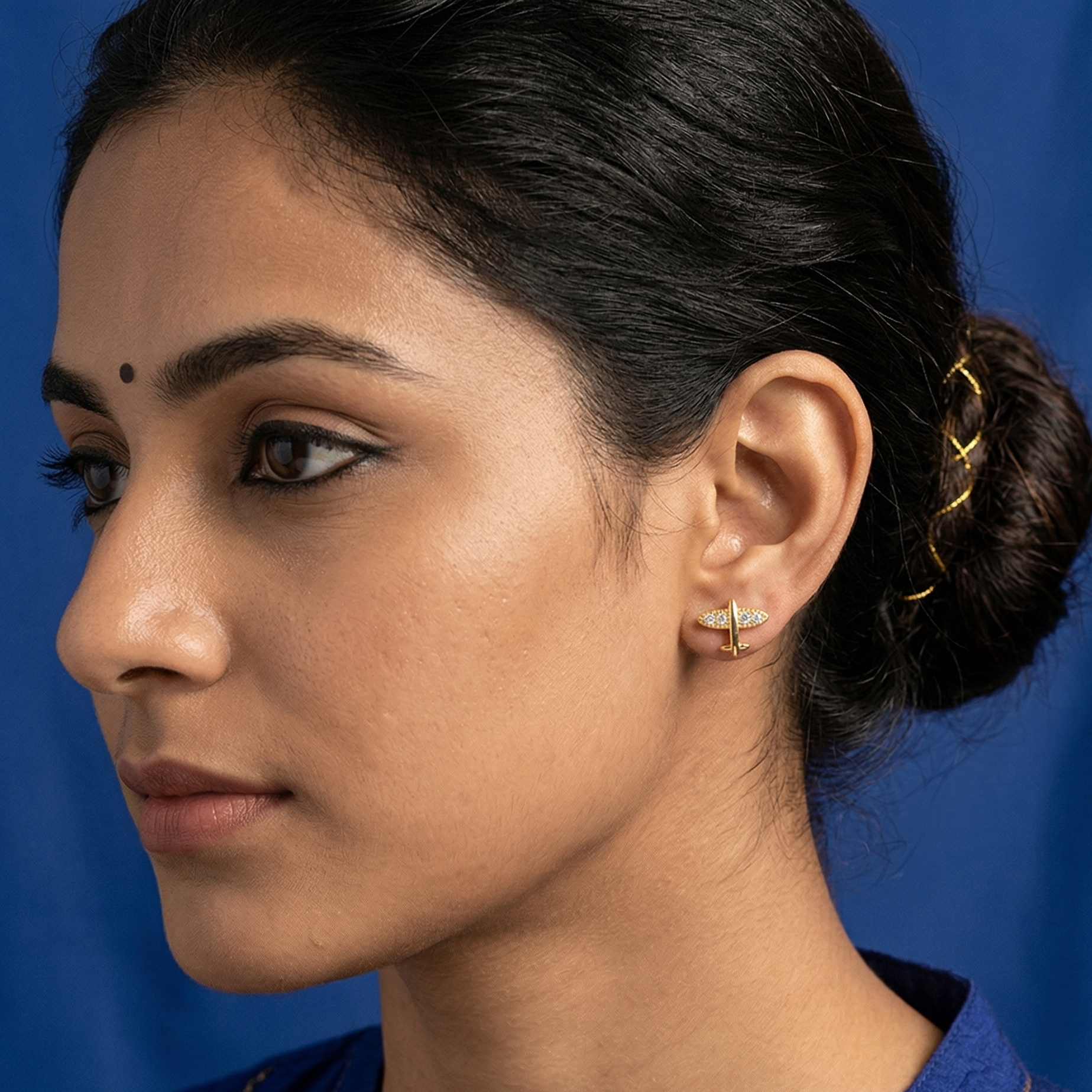 Airplane Earring