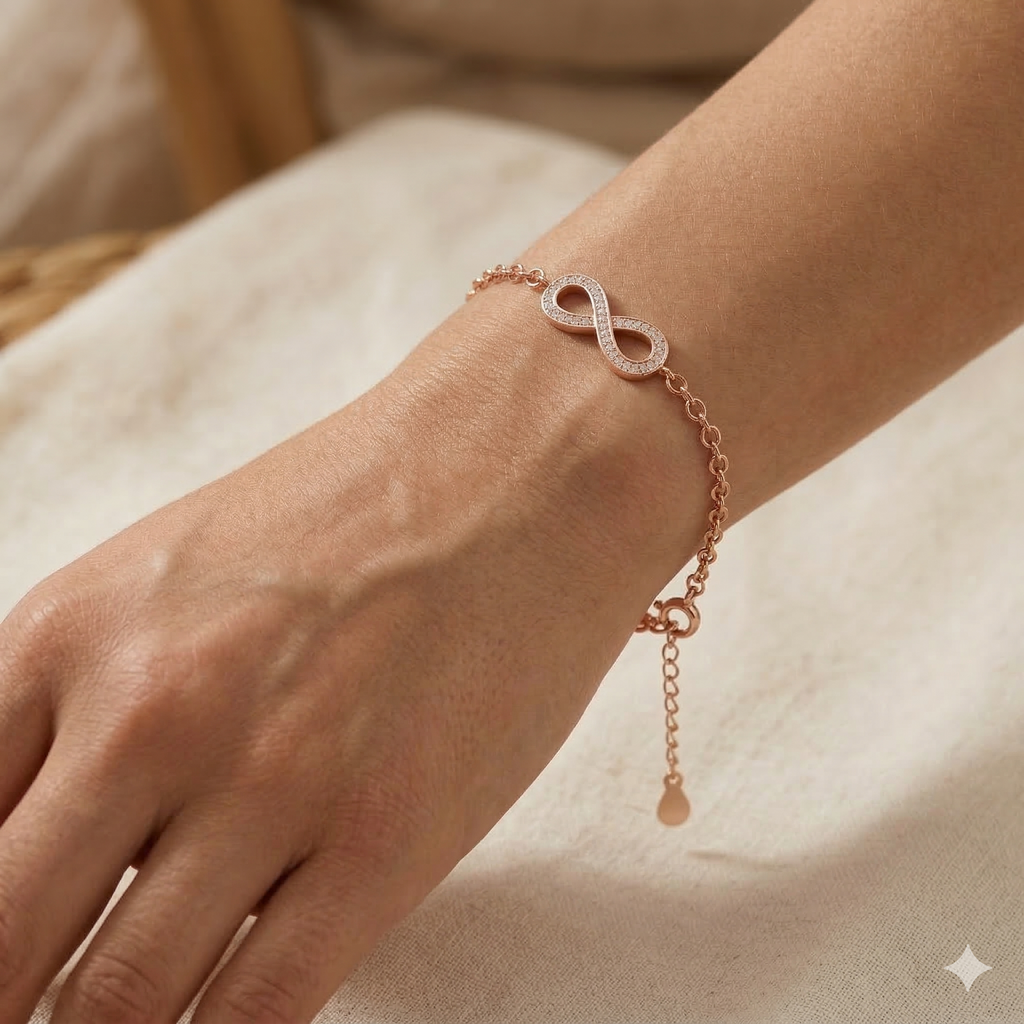 Infinity Rosegold Bracelet