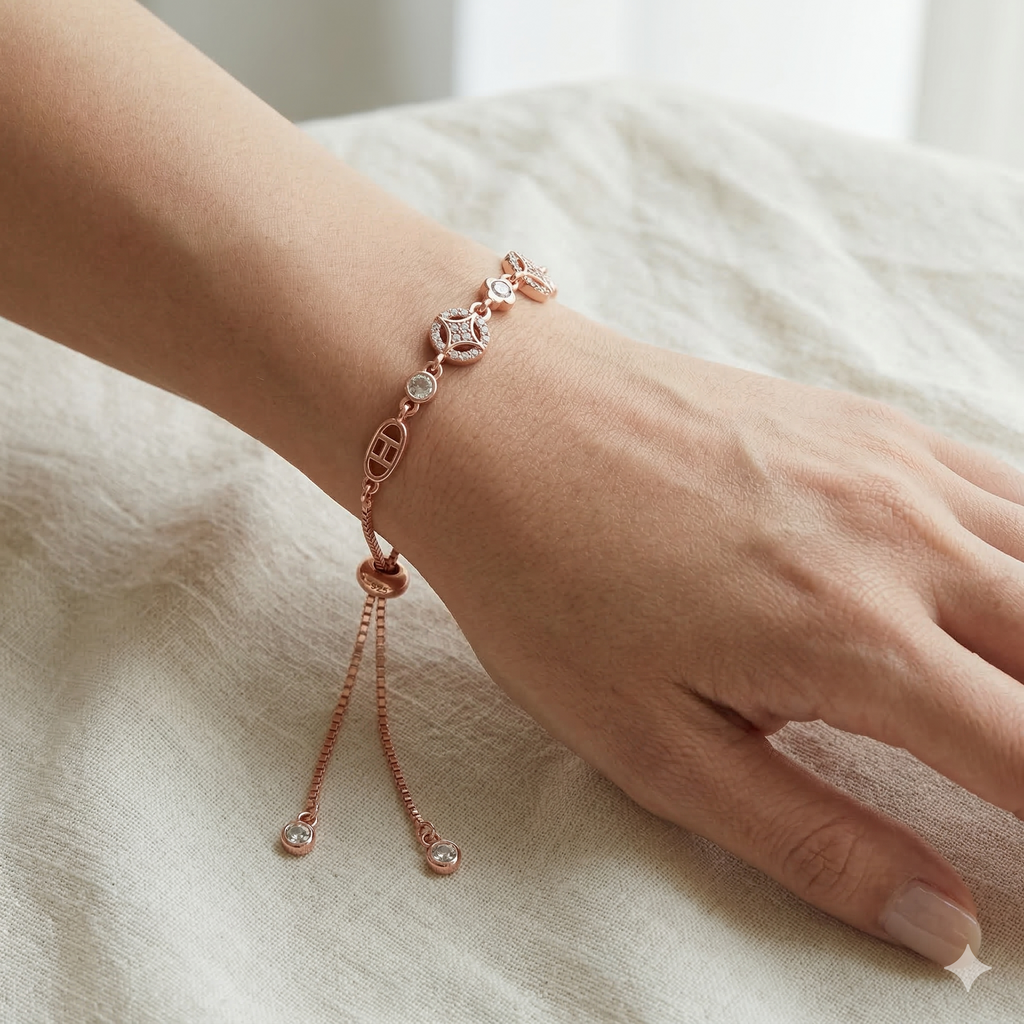 Circle Sparkle Bracelet