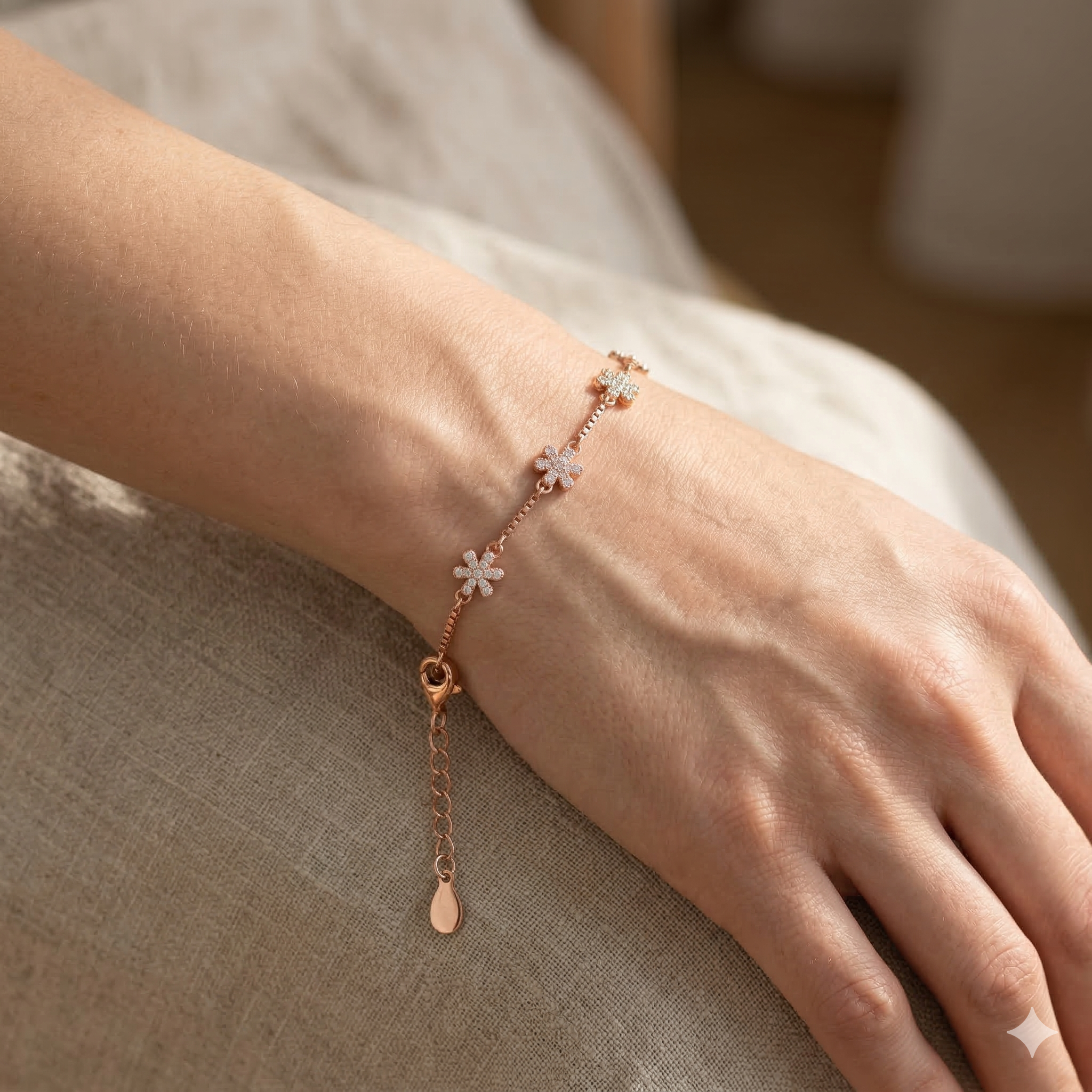 Star Rosegold Bracelet
