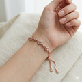 Curve Rosegold Bracelet