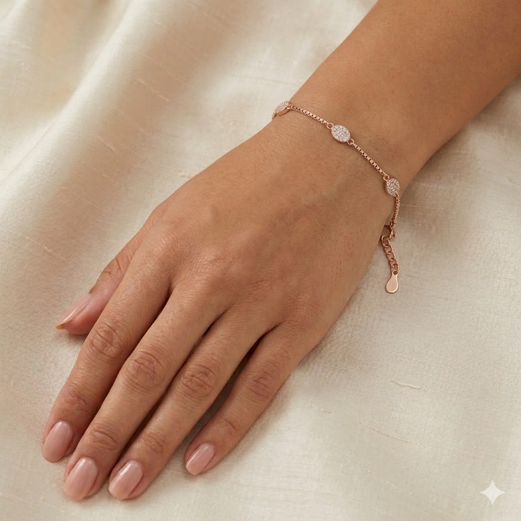 Rosegold Simple Bracelet