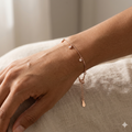 Single Stone Drop Bracelet