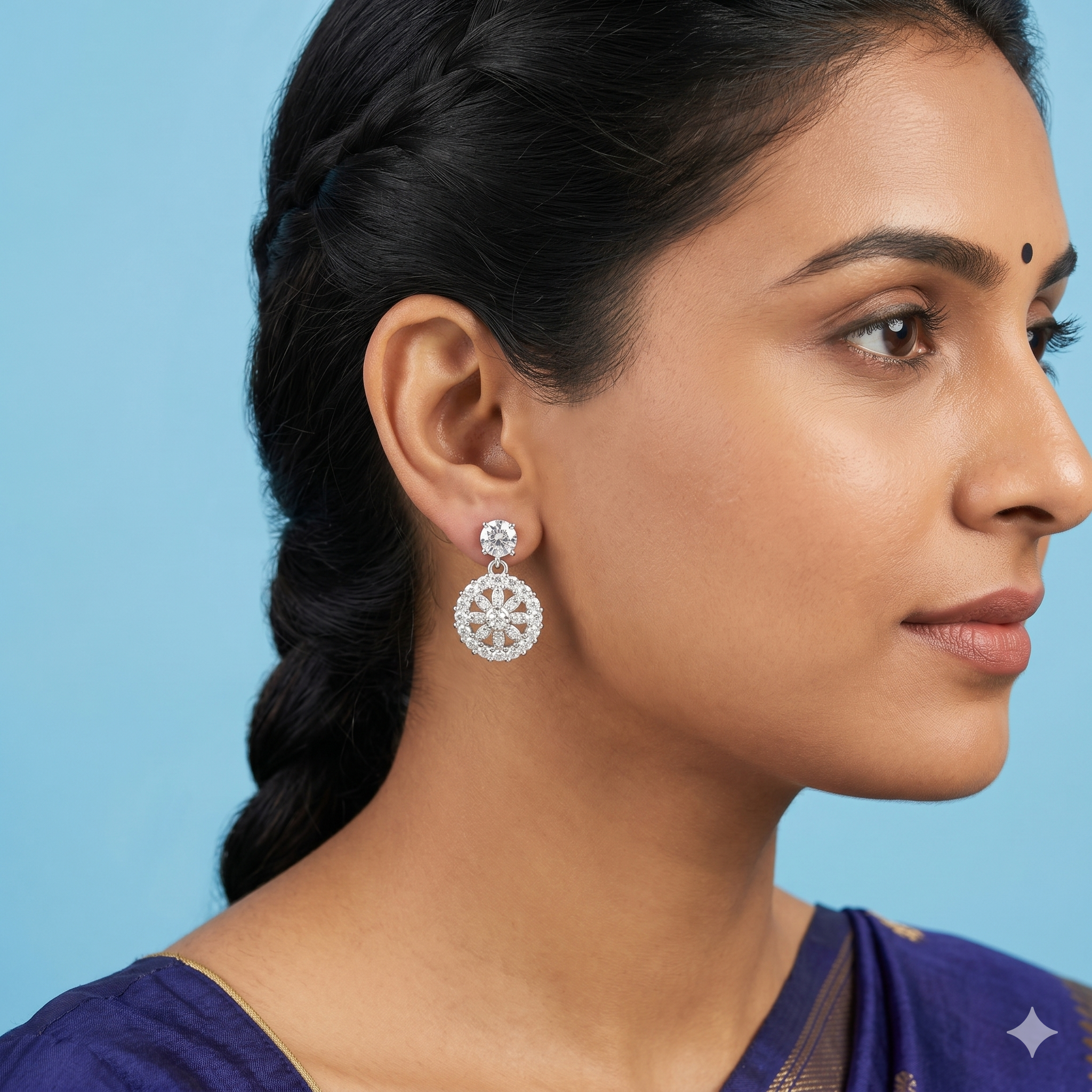 Flora Bloom Medallions earrings