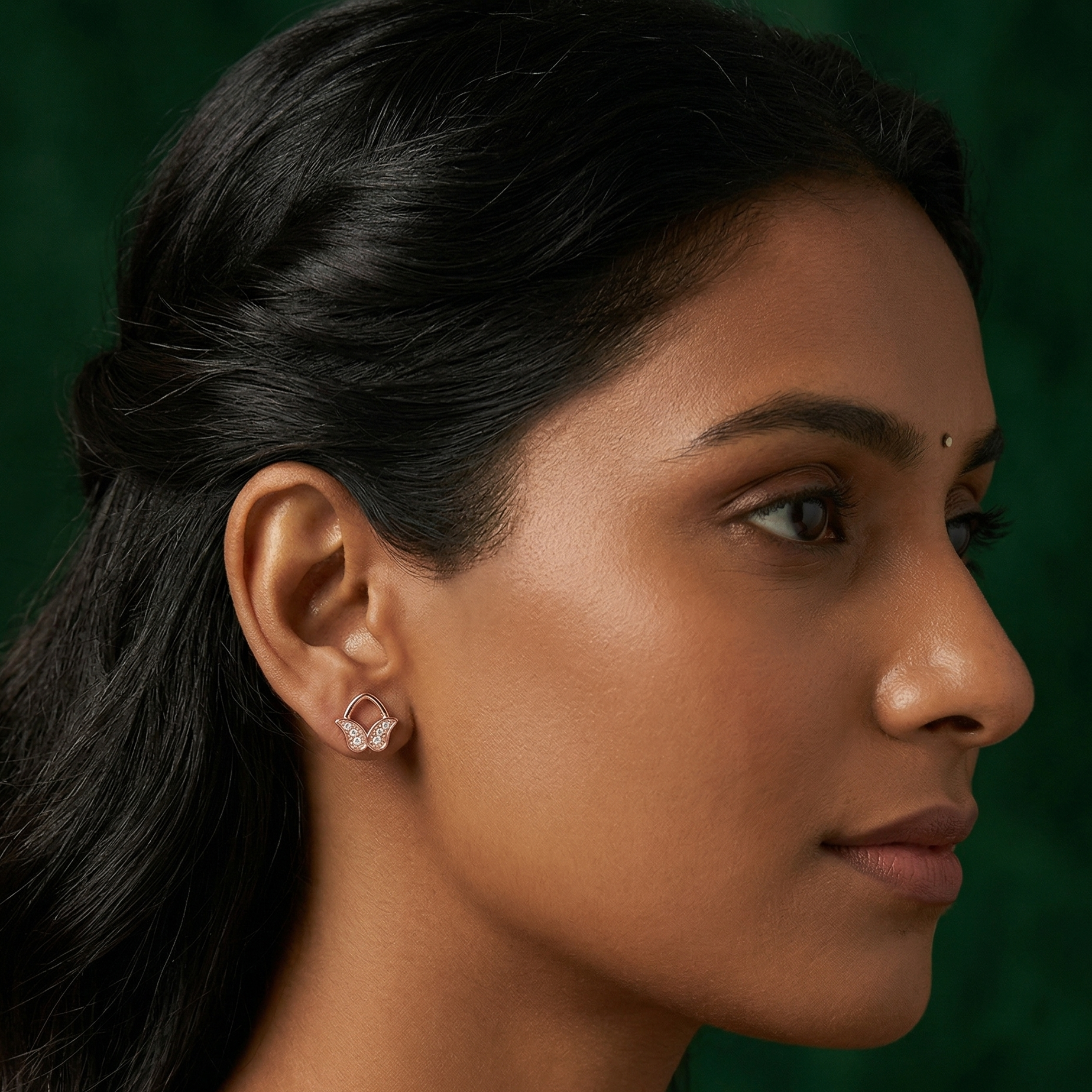 Double Leaf Earring