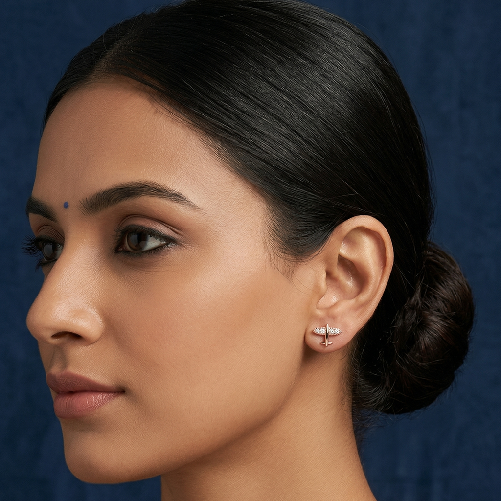 Airplane Earring