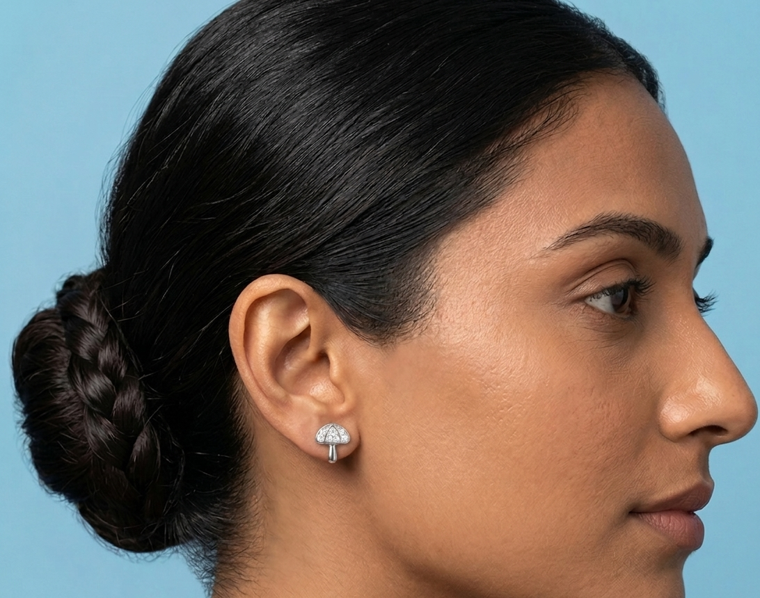 Mushroom Earring