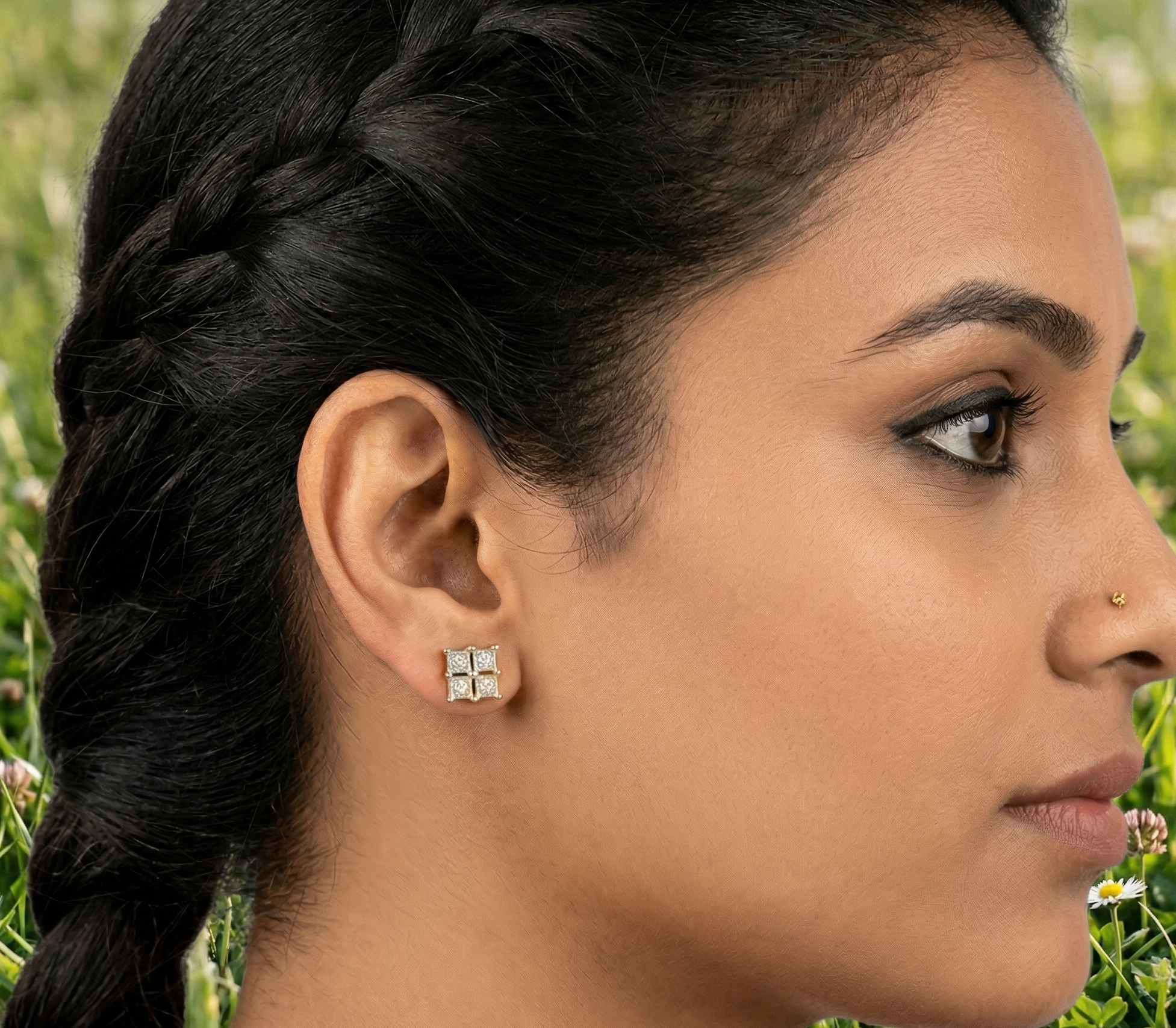 Square Earring