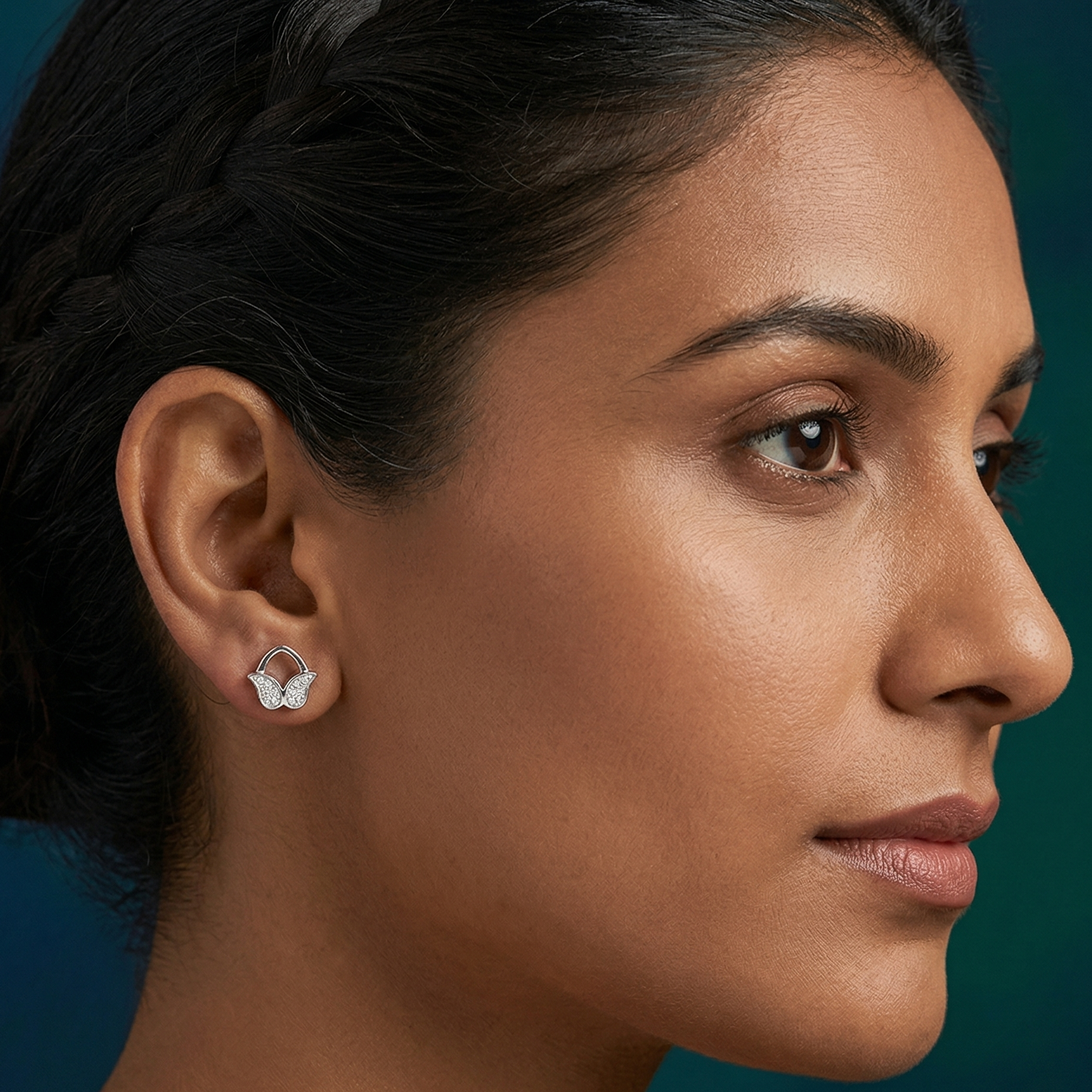 Double Leaf Earring