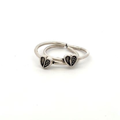 Antique Heart Toerings