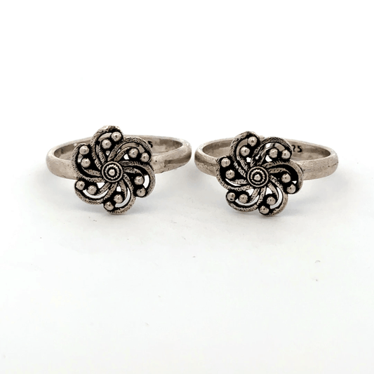 Antique Flower Toerings