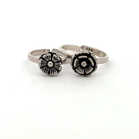 Antique Flower Toerings