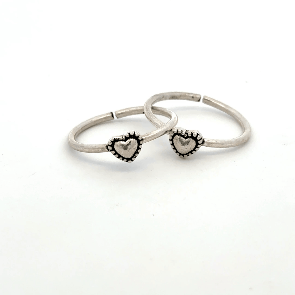 Antique heart shaped Toe ring