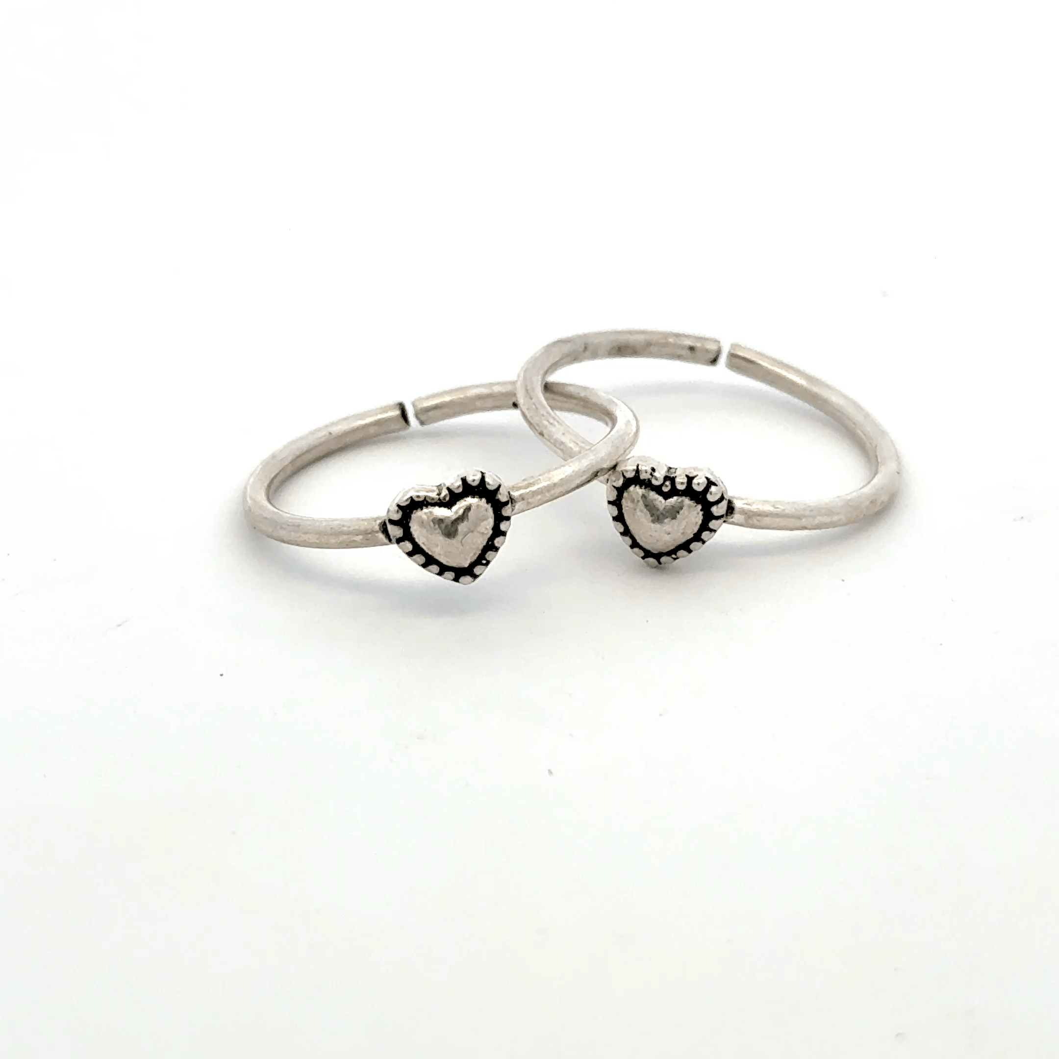 Antique heart shaped Toe ring