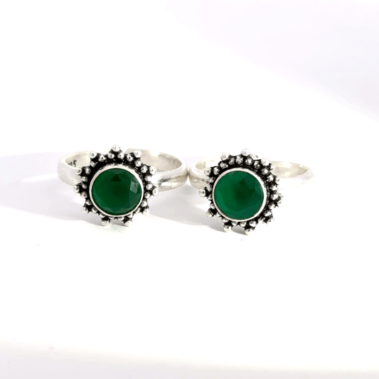 Antique Stone Toerings