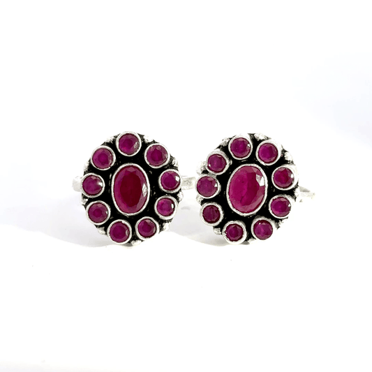 Antique Stone ToeRings
