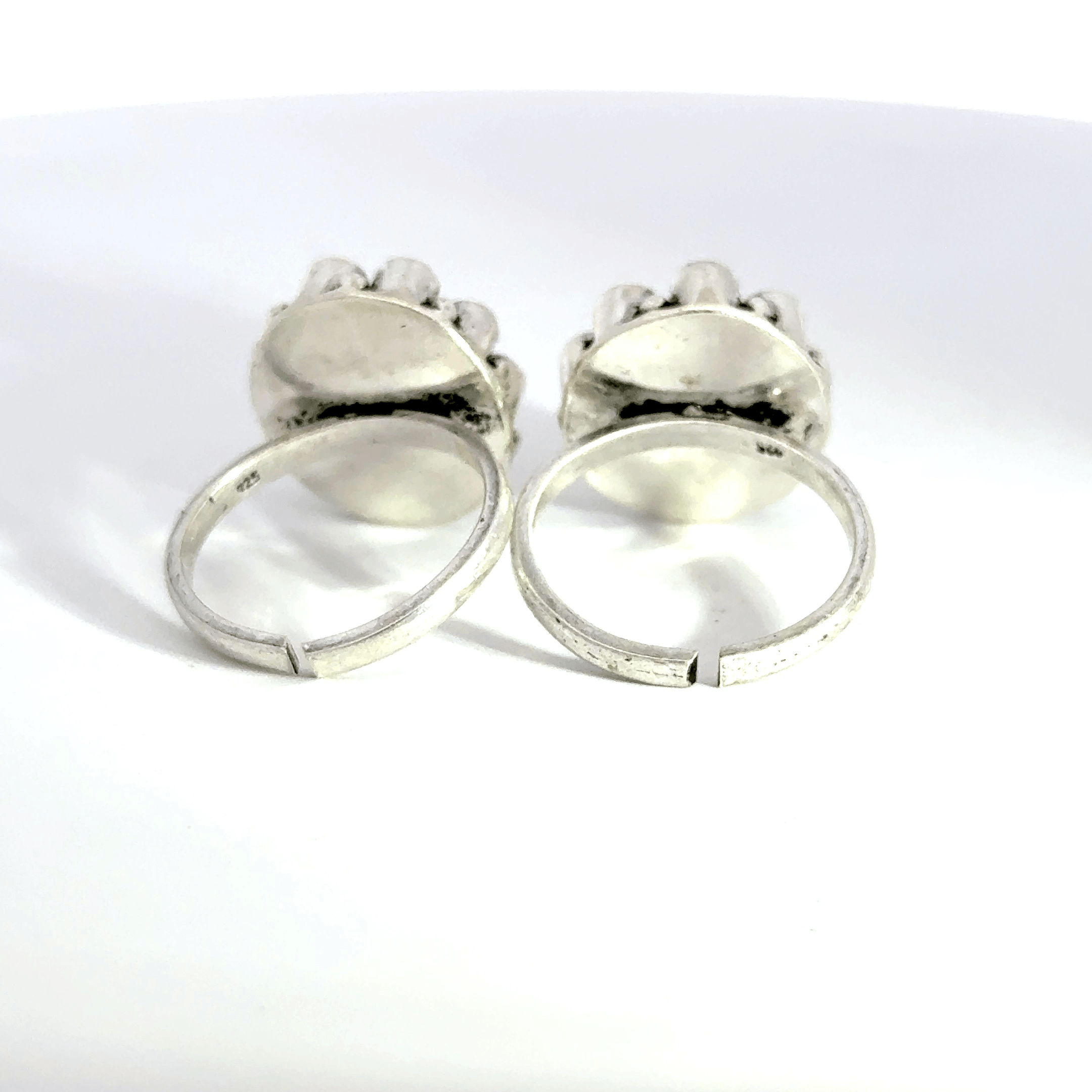 Antique Stone ToeRings