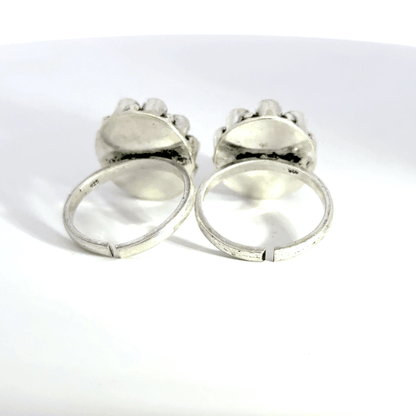 Antique Stone ToeRings