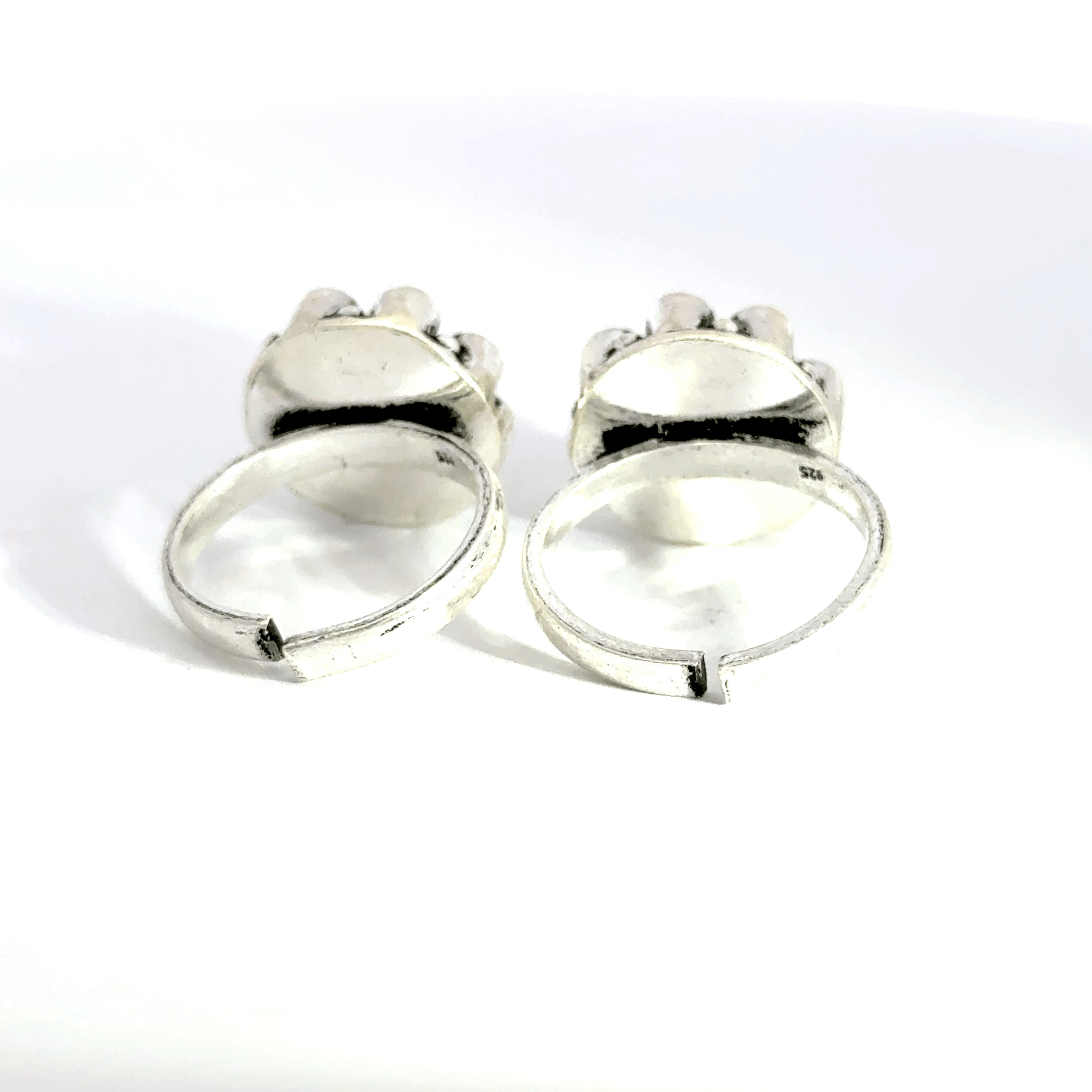 Antique Stone ToeRings