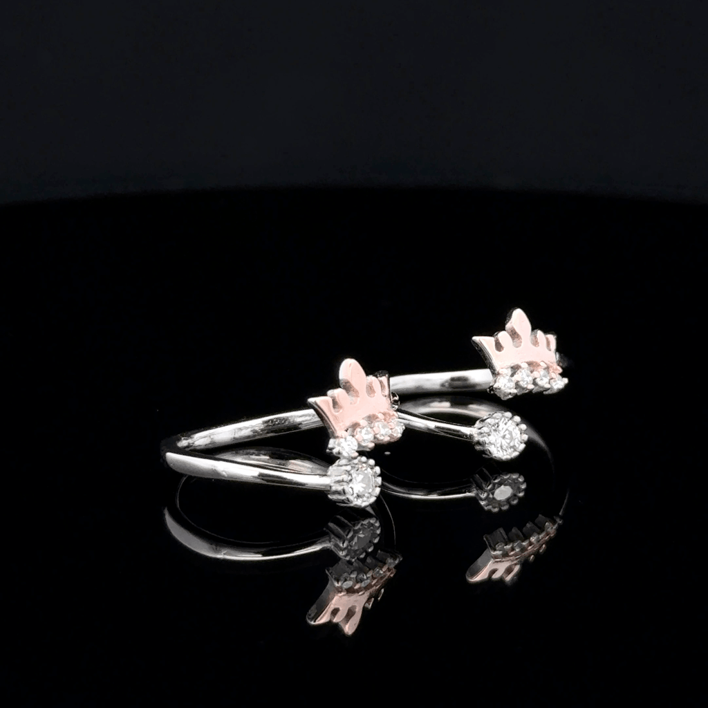 Crown toe rings