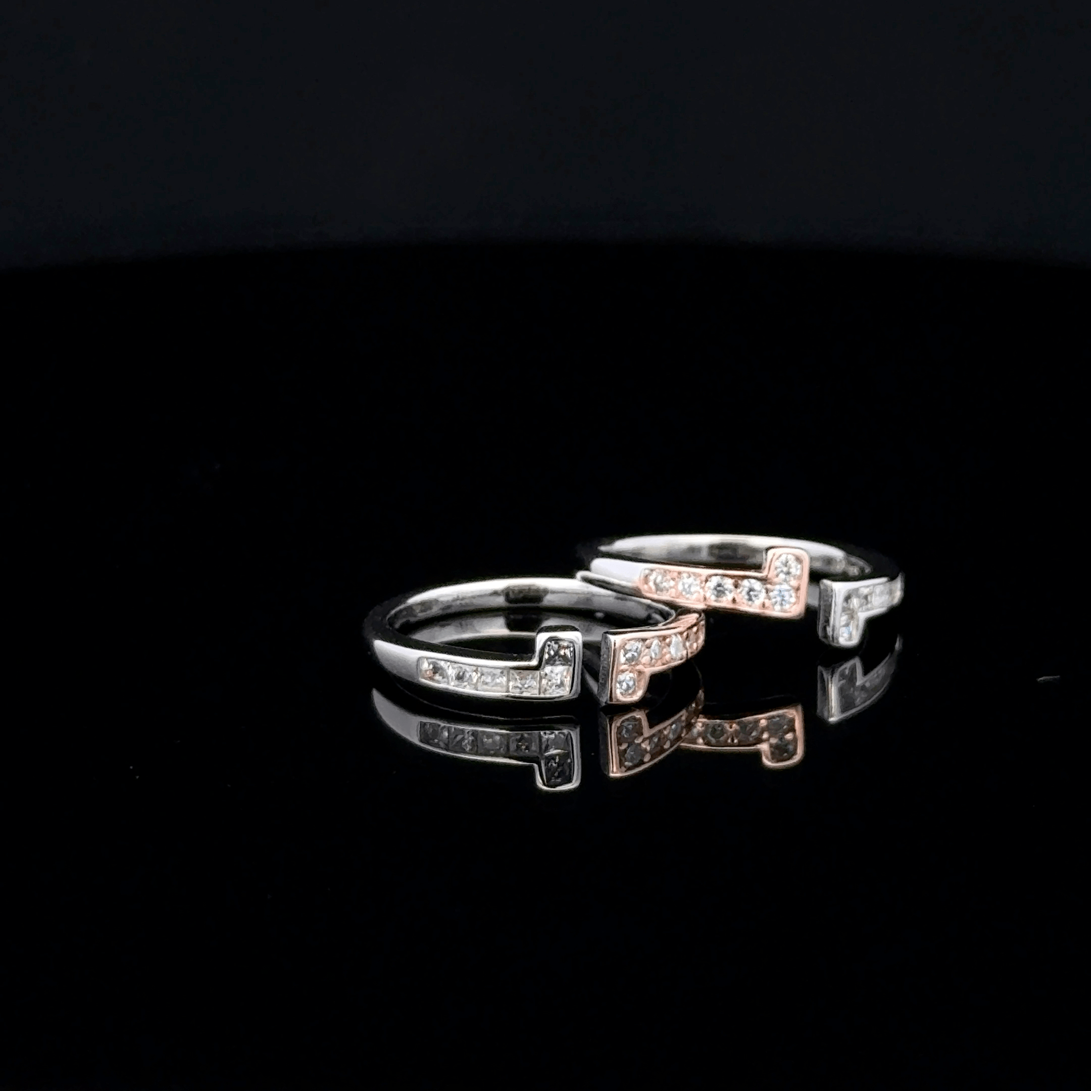 Interlocking L-Shape Toe Ring