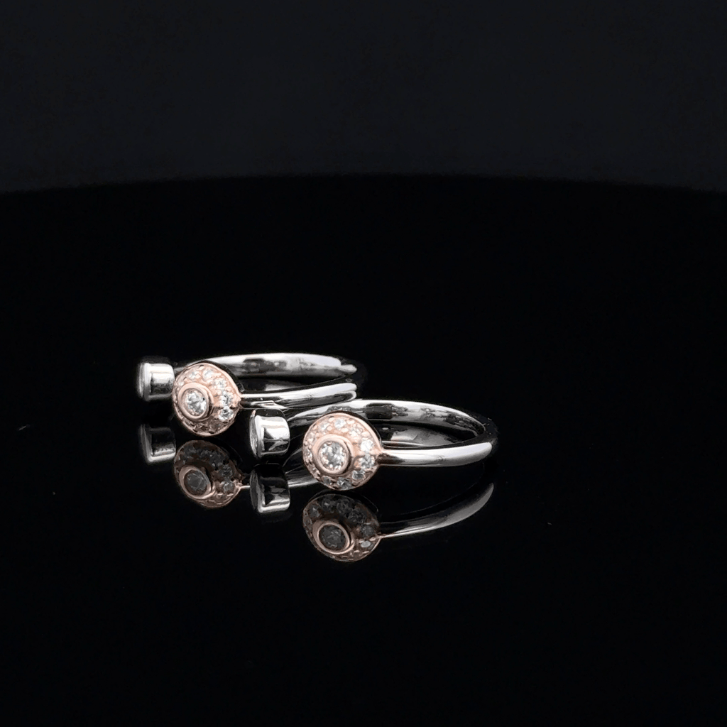 Tiered Halo toerings