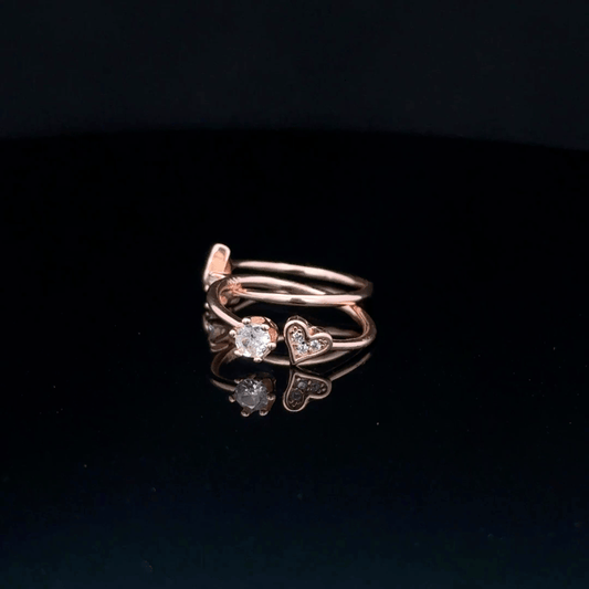 Single Stone Toe-Ring