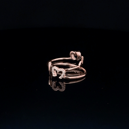 Heart Beat Toe-Ring