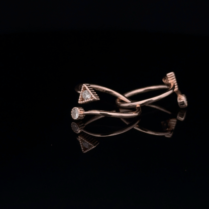 Triangle Toe-ring