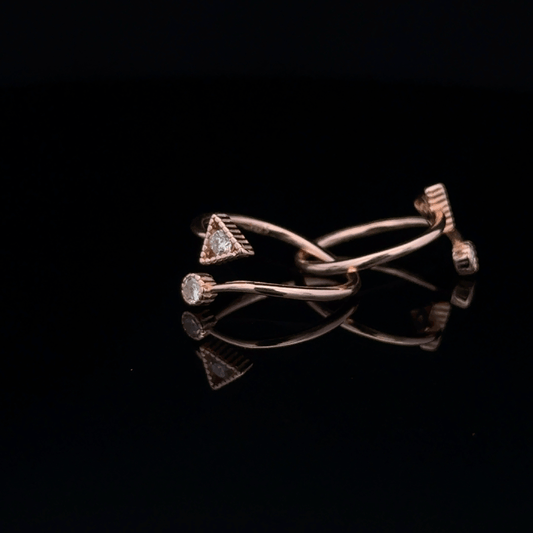 Triangle Toe-ring