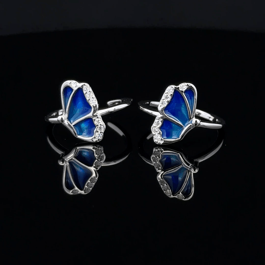 Half Butterfly toerings