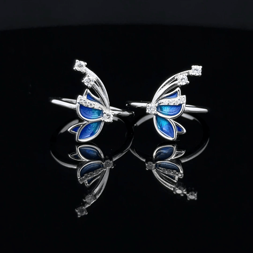 Half Butterfly toerings